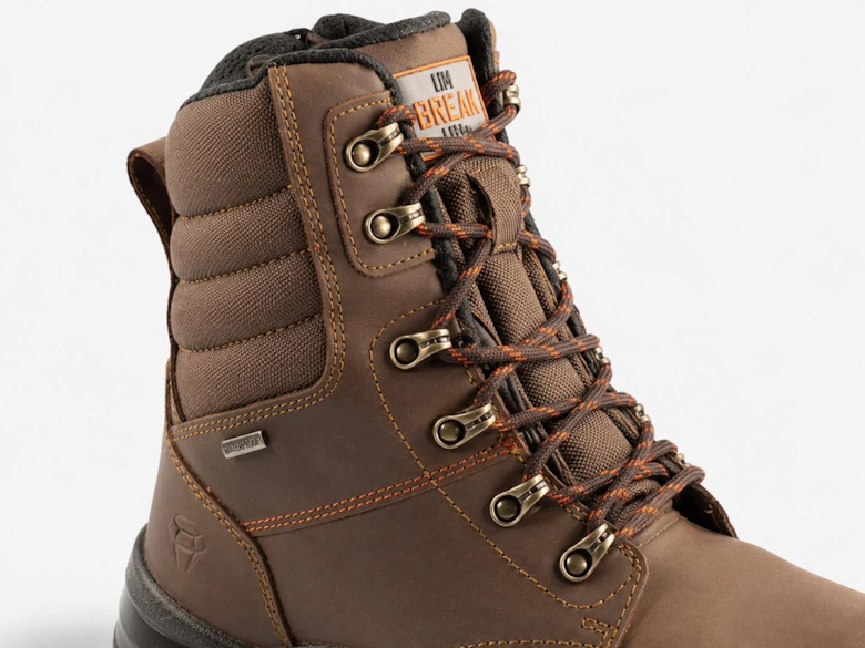 Unbreakable U109 Tornado Unisex Composite Toe Safety Boots Brown