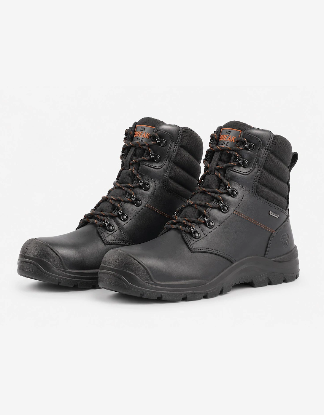 Unbreakable U108 Tornado Unisex Composite Toe Safety Boots Black