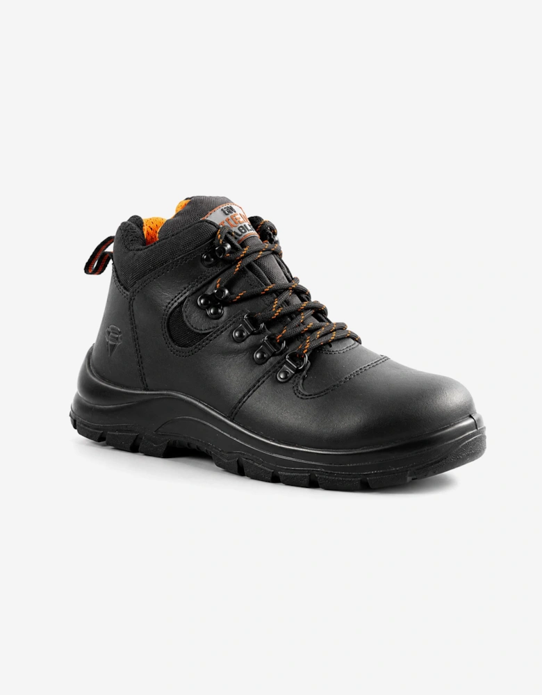 Unbreakable U111 Force Unisex Steel Toe Safety Boots Black