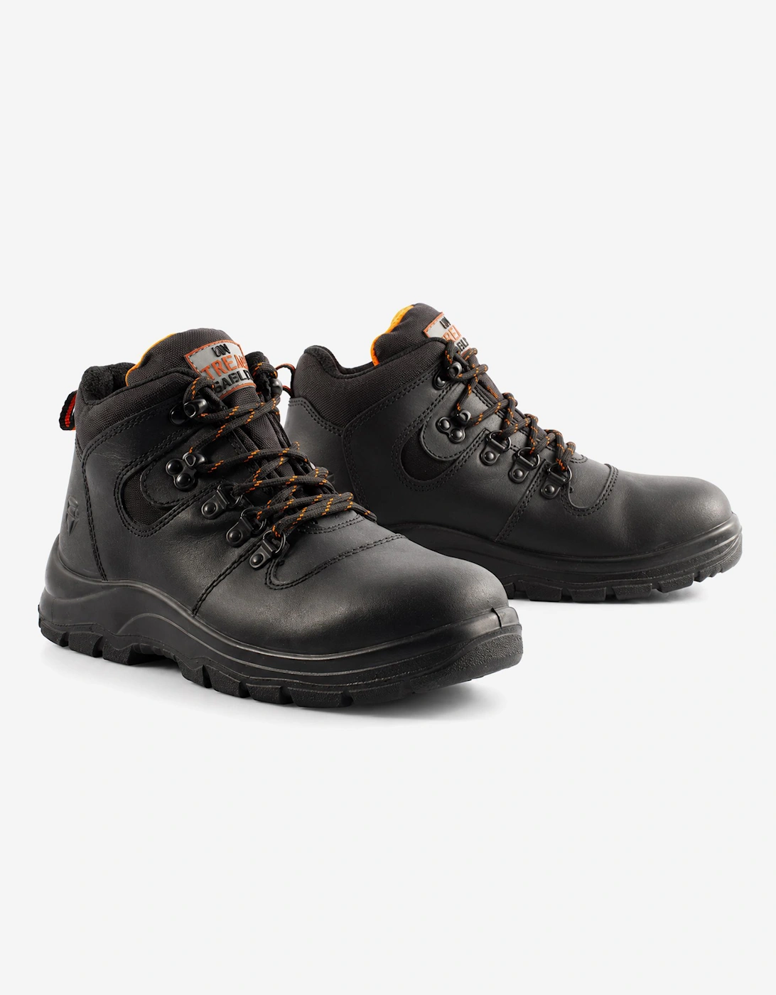 Unbreakable U111 Force Unisex Steel Toe Safety Boots Black
