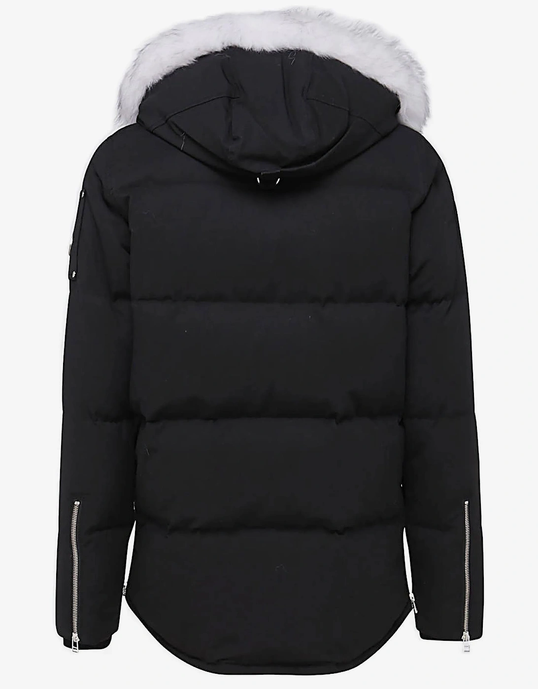 3Q Black/White Fur Jacket