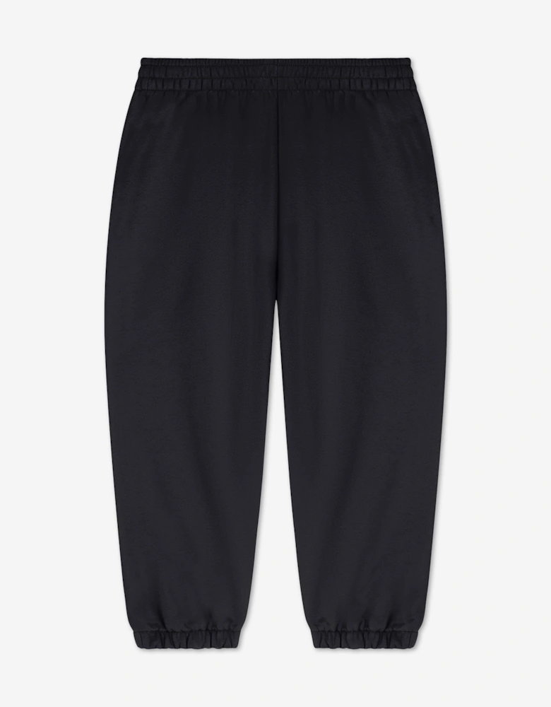 PANGAIA Kids Midweight Track Pants in Black