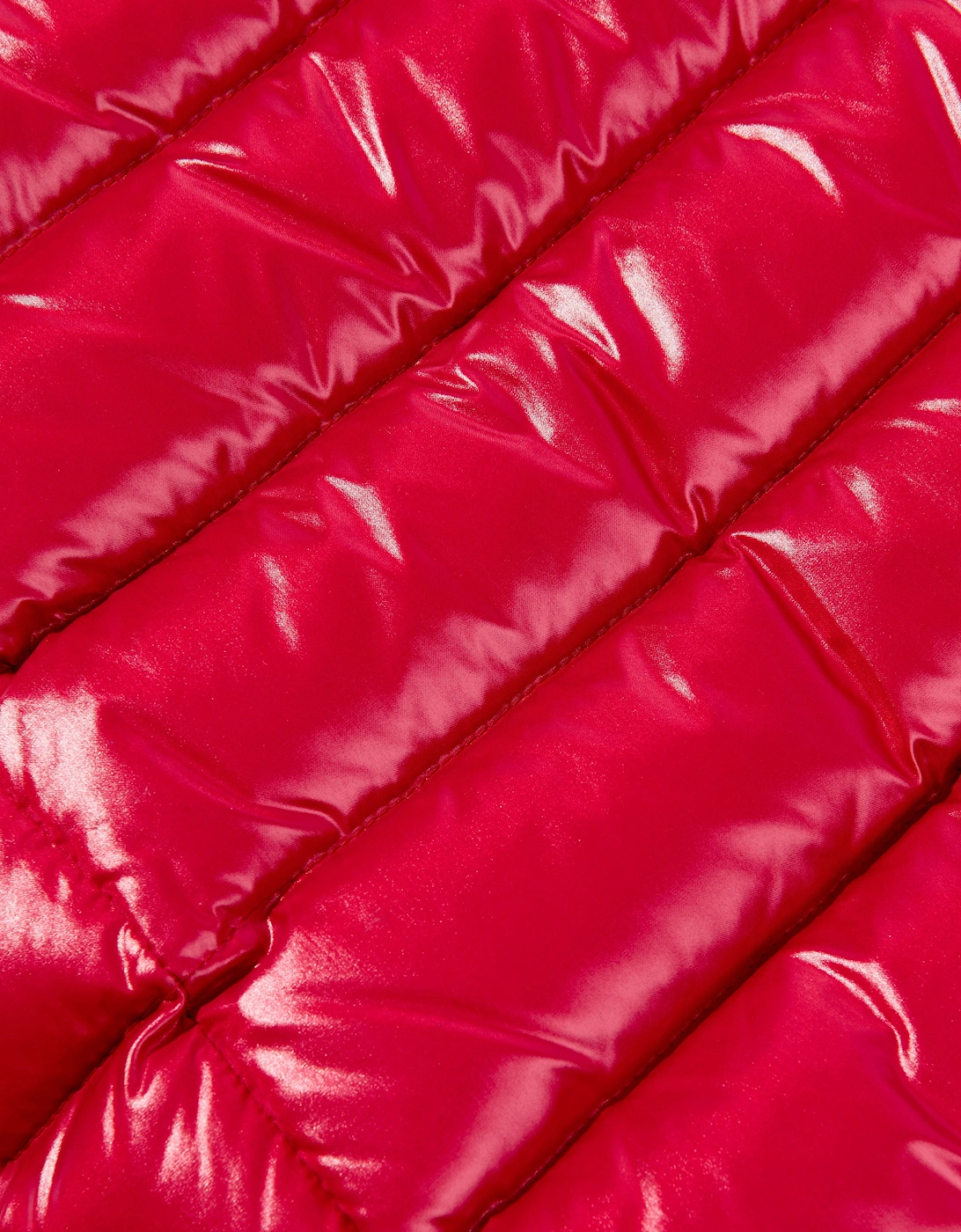 Moncler Enfant Girls Down Padded Ghany Gilet in Red