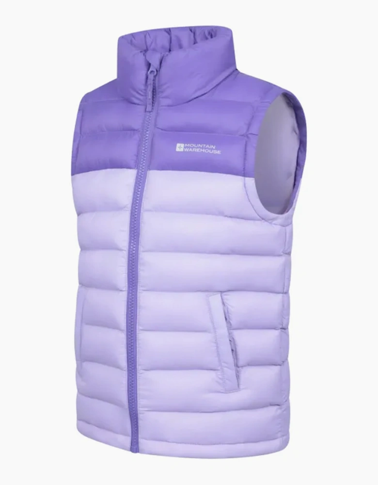 Mountain Warehouse Childrens/Kids Colour Block Padded Gilet