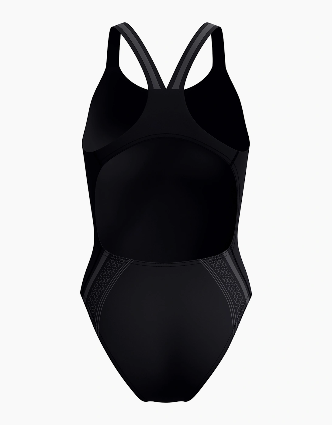 Speedo Womens/Ladies Printed Performance Muscleback One Piece Swimsuit