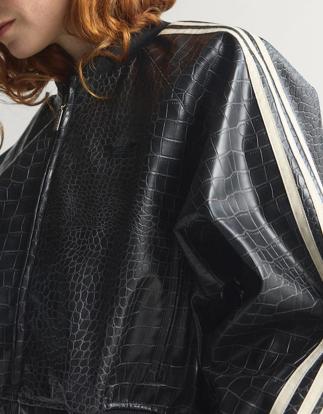 Adidas Originals Womens SST Pleather Jacket
