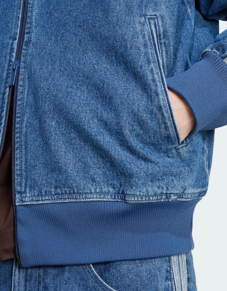 Adidas Originals Mens Denim Firebird Track Top