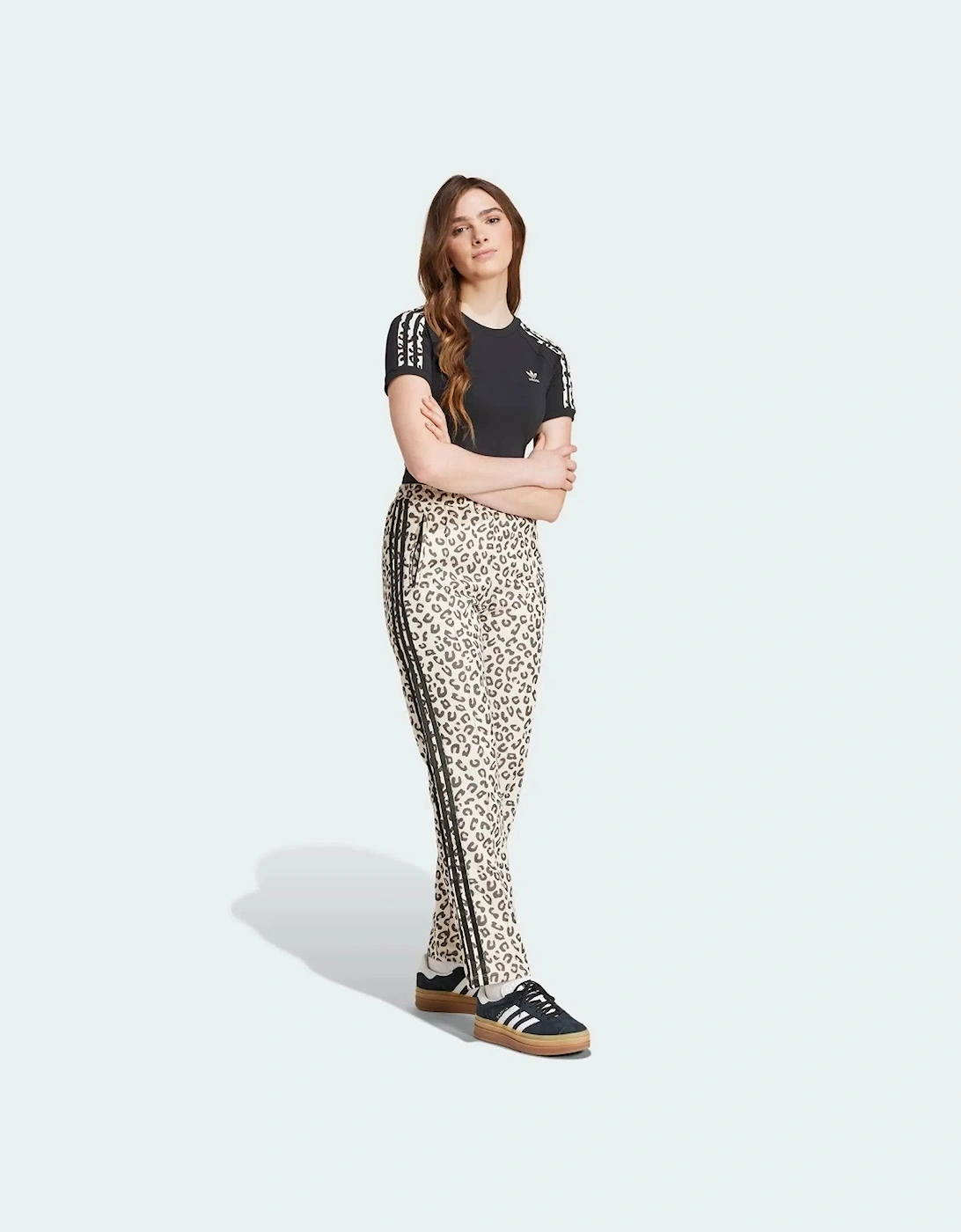 Adidas Originals Womens Leopard Firebird Track Pants