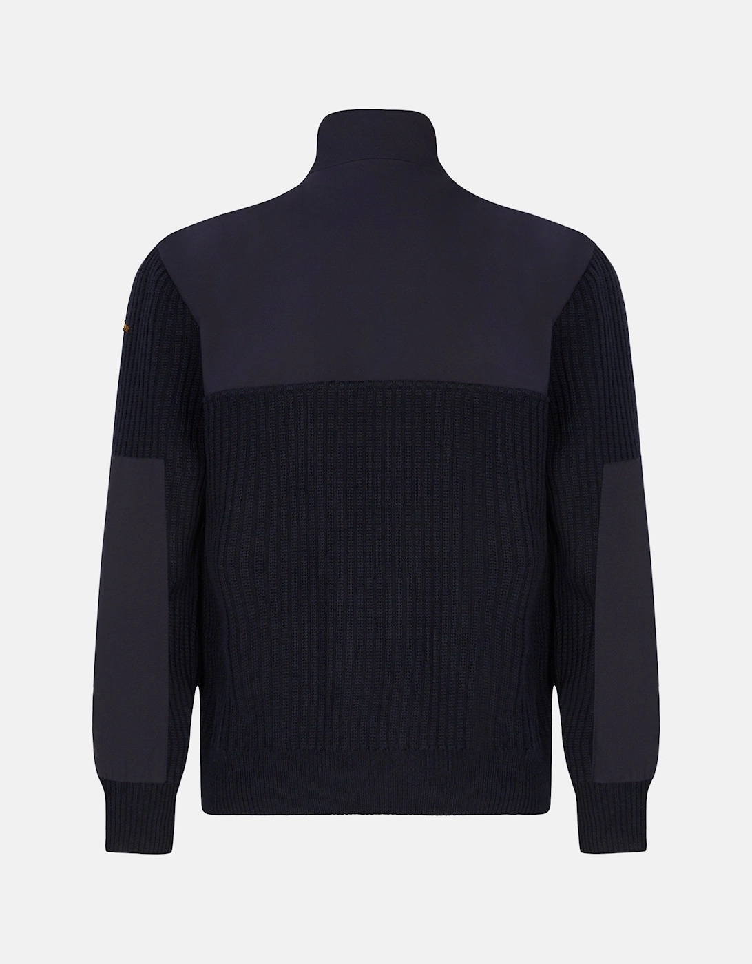 Tech Wool 1/4 Zip Sweater Navy