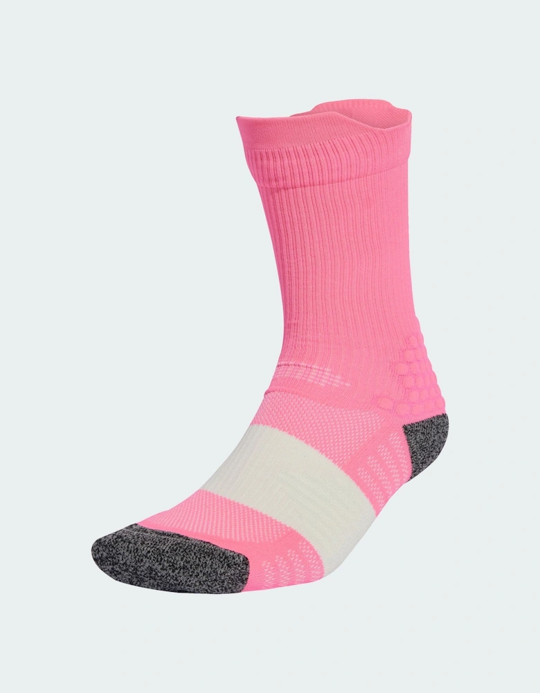 Adidas Run x BOOST Running Socks 1 Pair Pink
