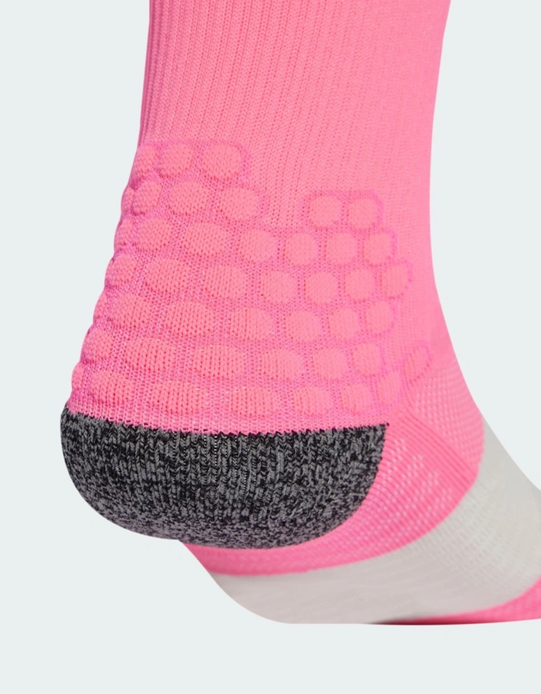 Adidas Run x BOOST Running Socks 1 Pair Pink