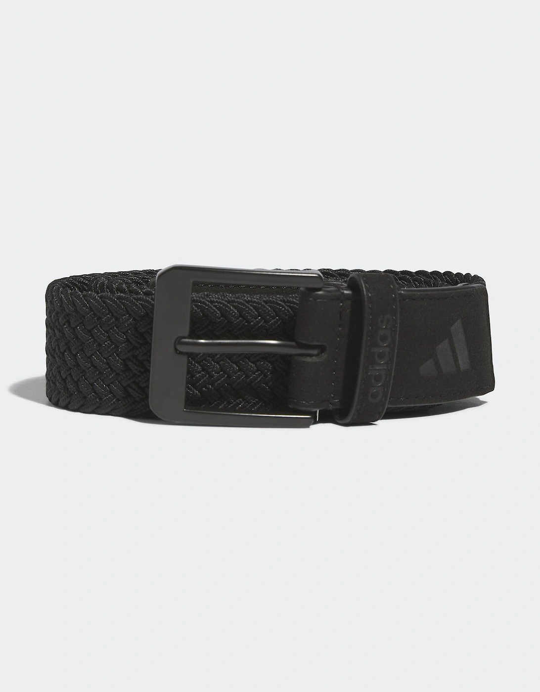 Adidas Golf Braided Stretch Straight Belt Black