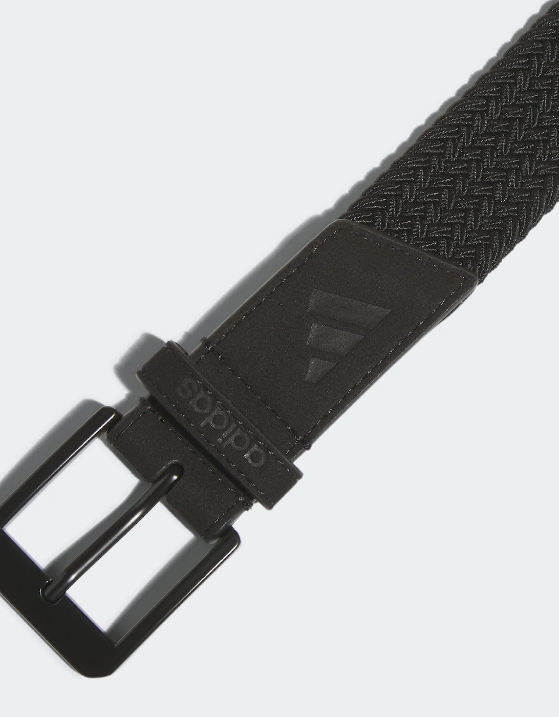 Adidas Golf Braided Stretch Straight Belt Black