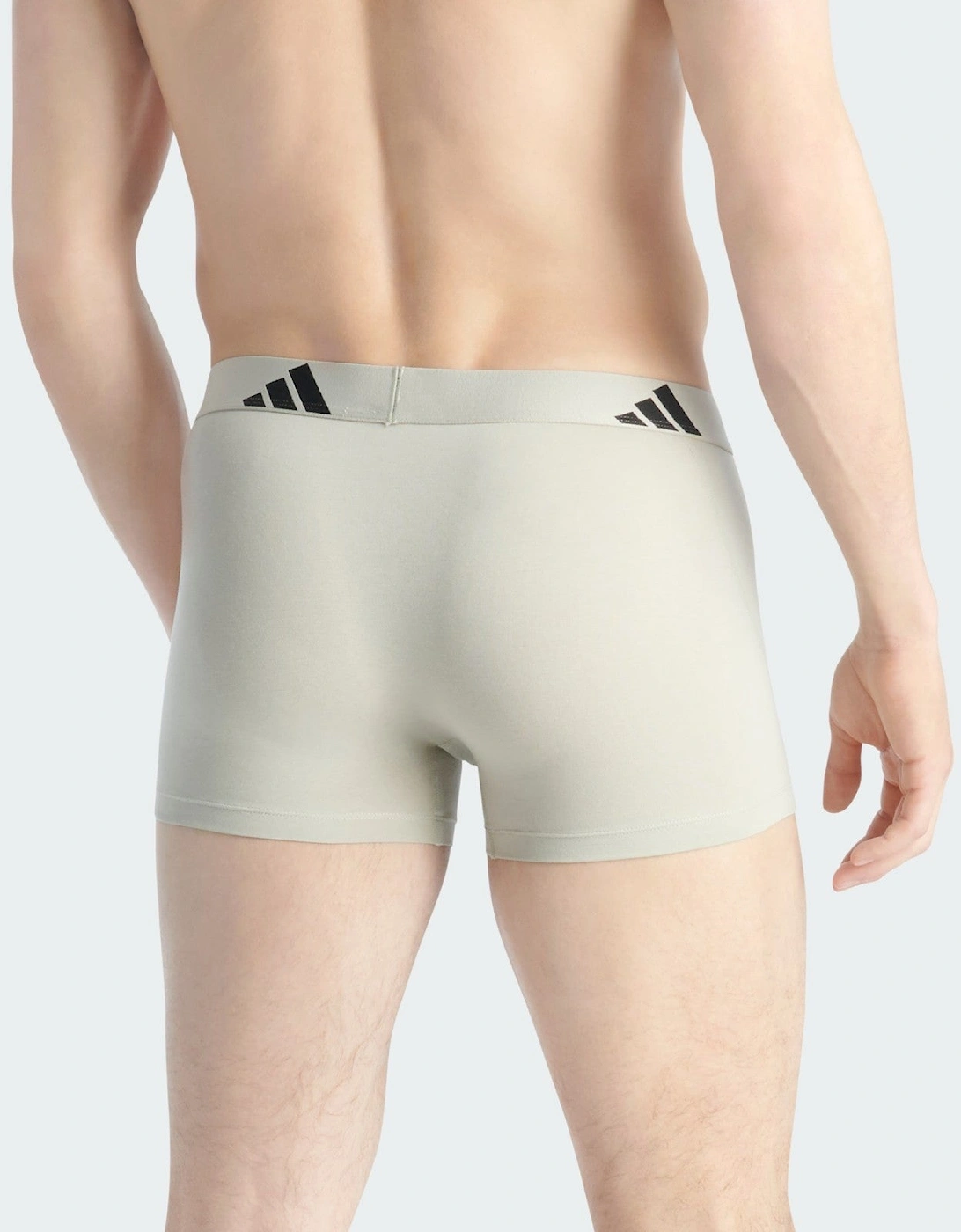 Adidas Mens Active Flex Cotton Trunk 3 Pack