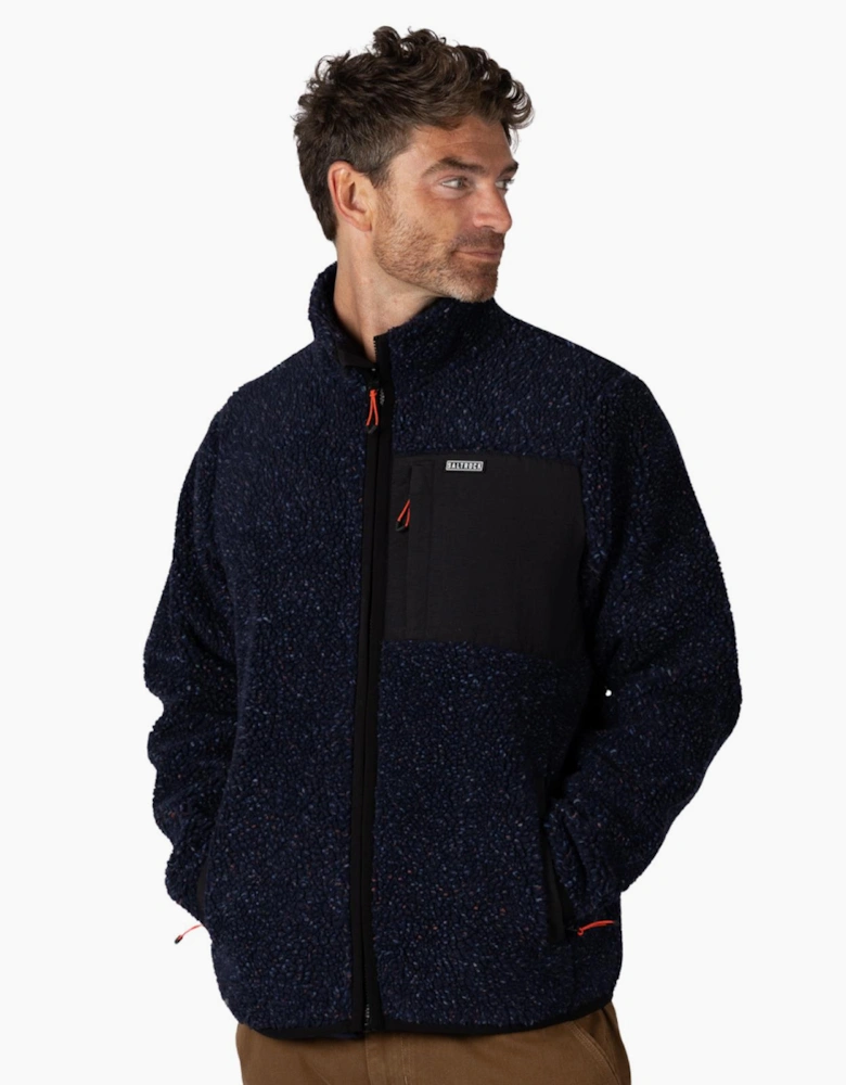 Saltrock Mens Wye Nep Full Zip Fleece