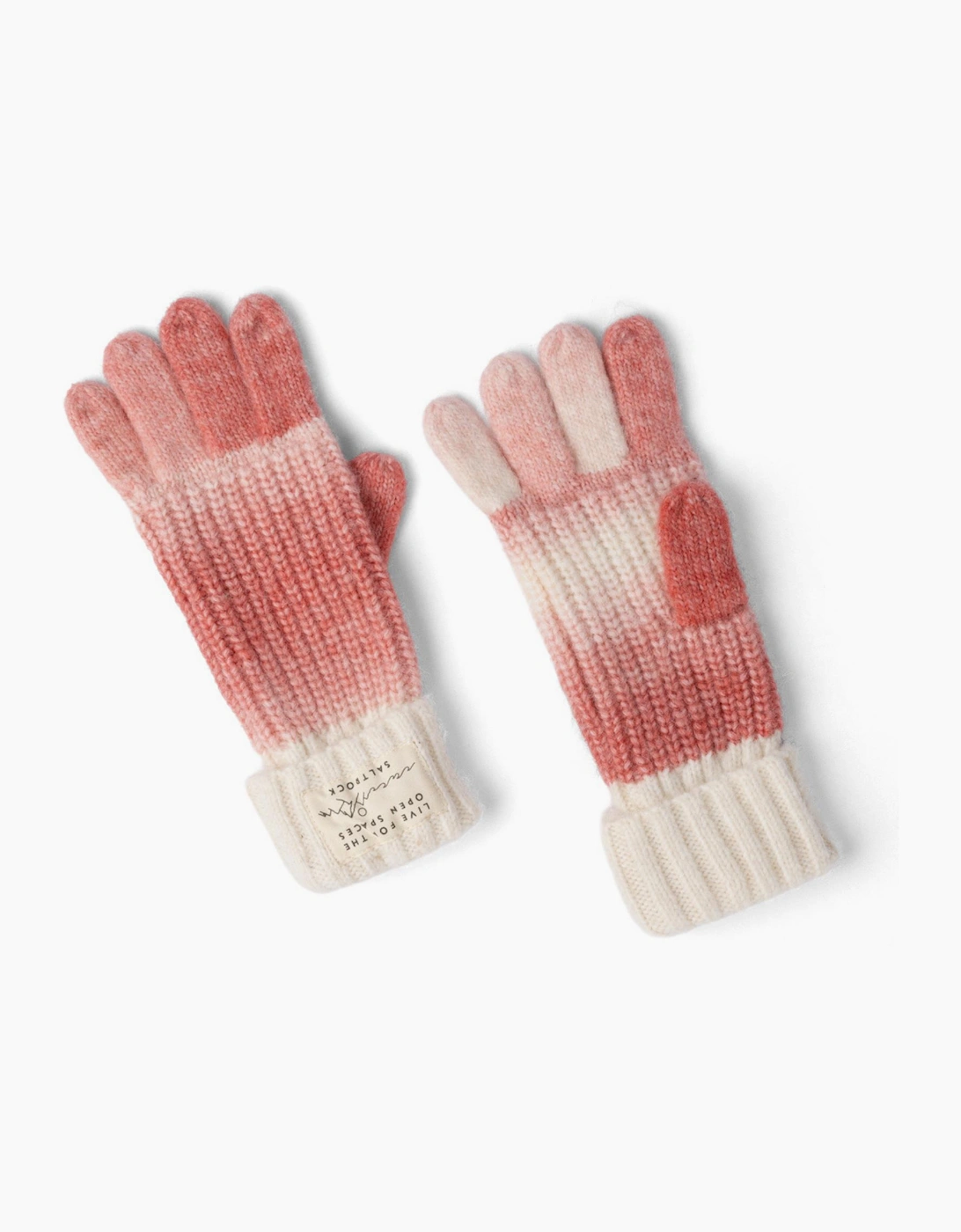 Saltrock Womens Alba Knitted Gloves - Pink