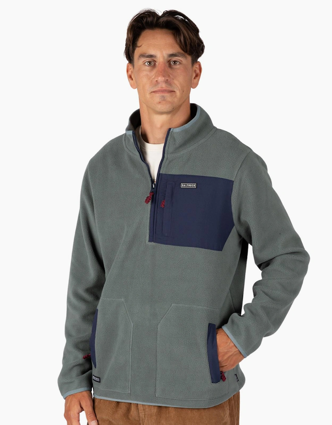 Saltrock Mens Leo Half Zip Fleece