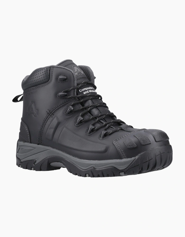 Amblers Safety AS35C Unisex Composite Toe Safety Boots Black