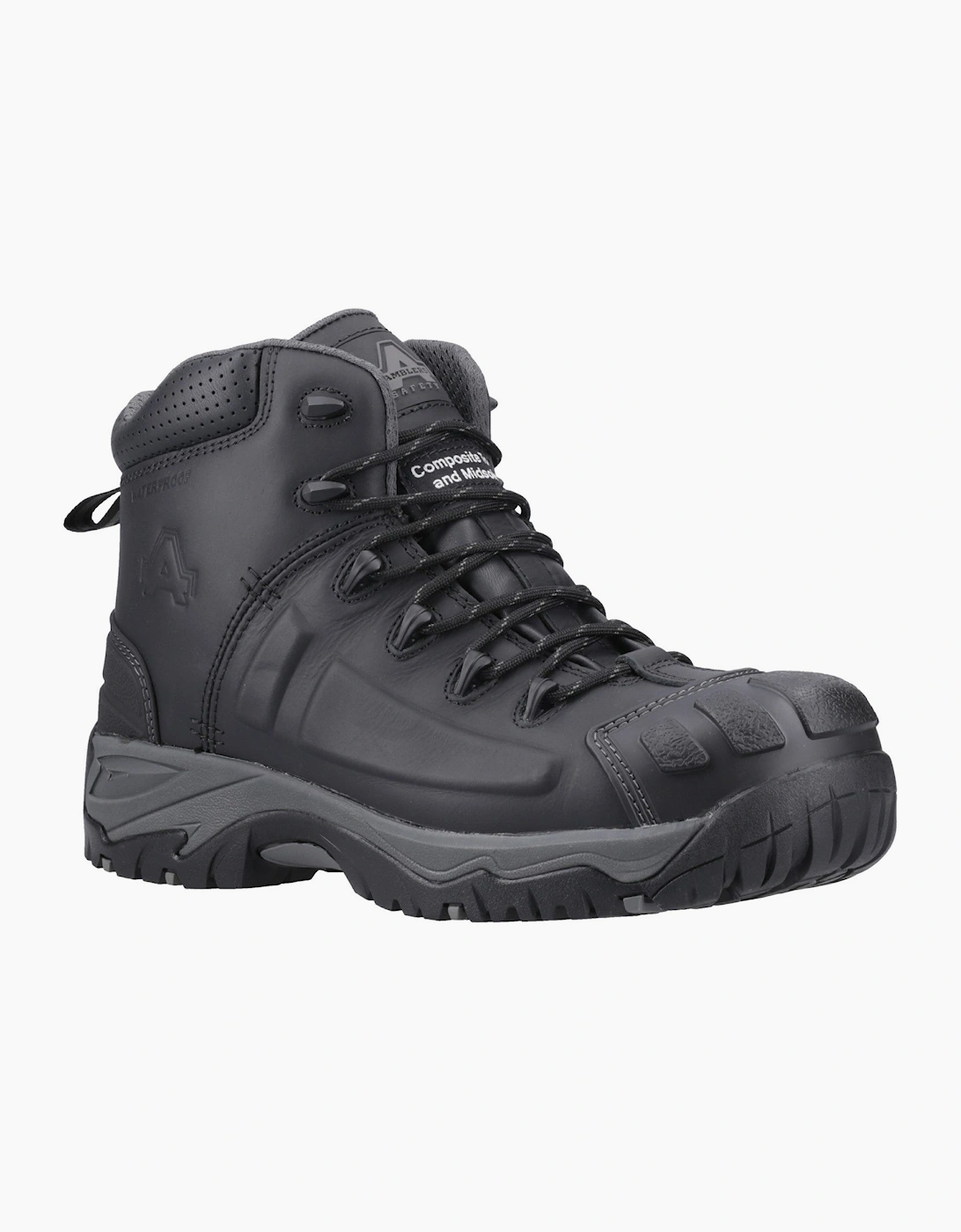 Amblers Safety AS35C Unisex Composite Toe Safety Boots Black