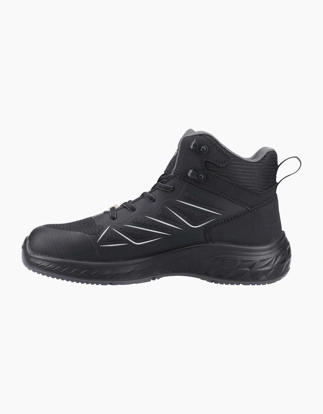 Amblers Safety AS710C Trail Unisex Composite Toe Safety Hiker Boots Black