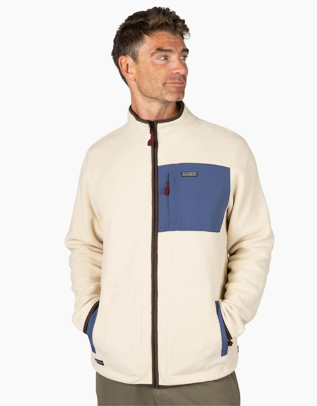 Saltrock Mens Leo Full Zip Fleece