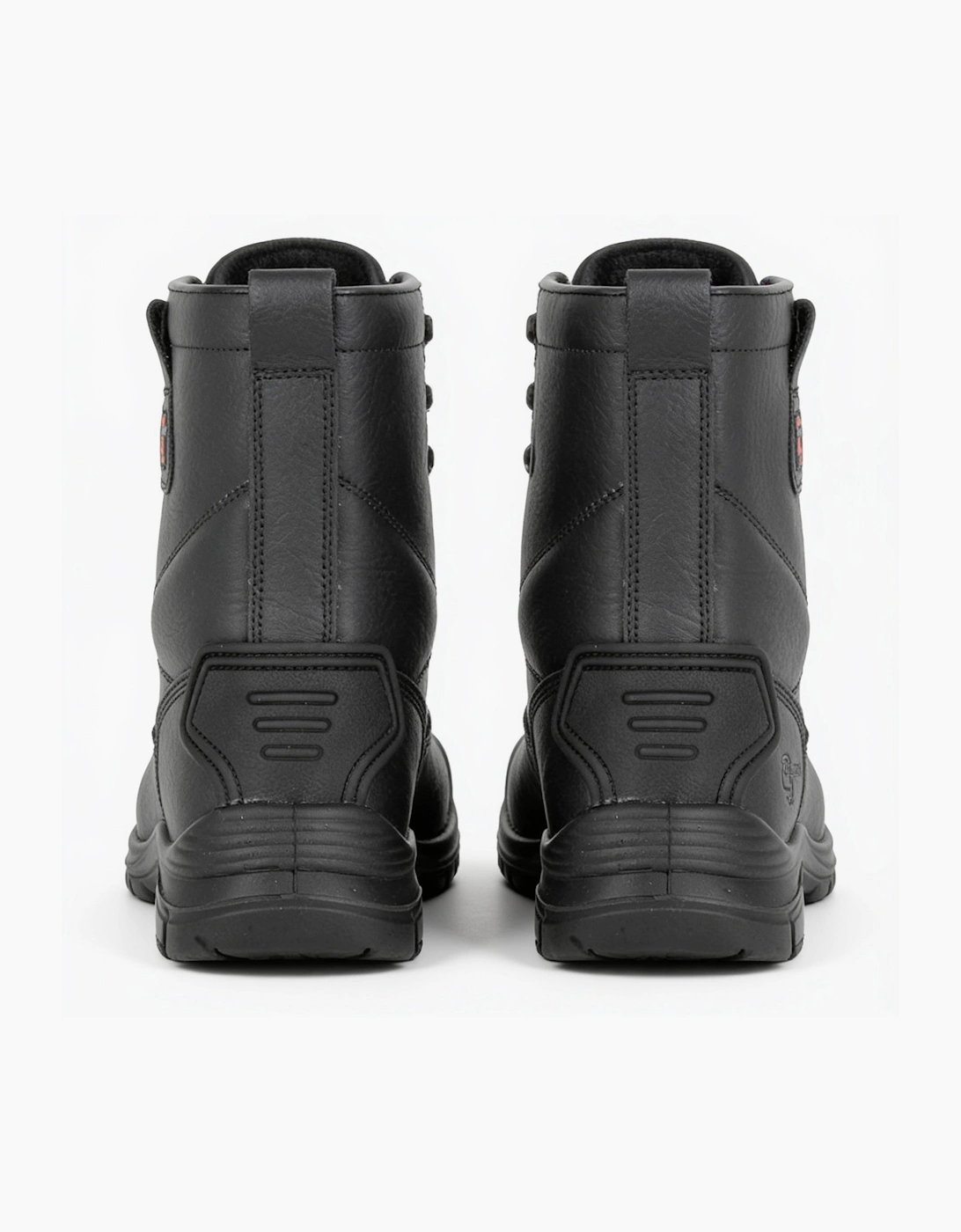 Grafters M922A Mens Fur Lined Rigger Safety Boots Black