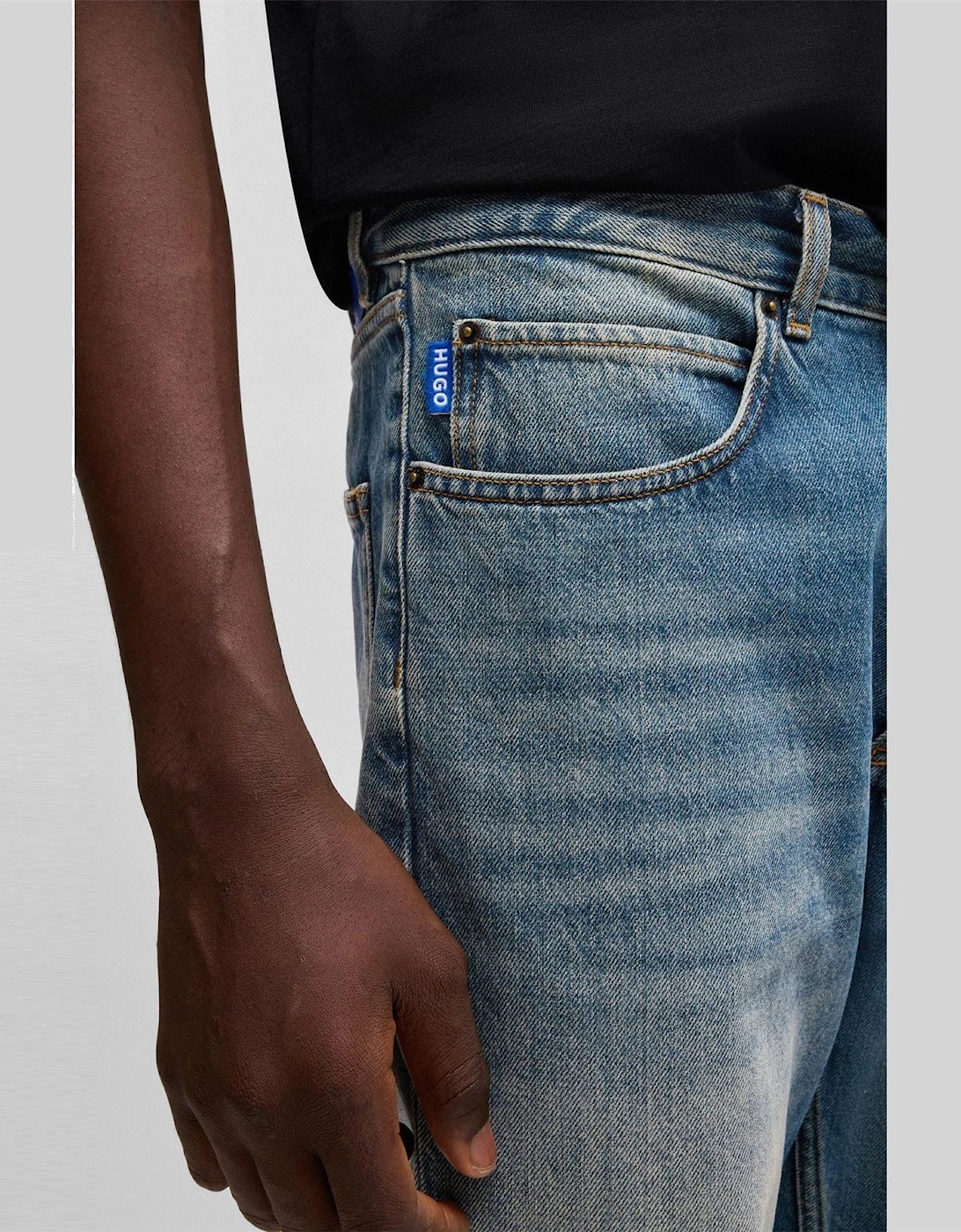 Five Pocket Design Slim Fit Jeans