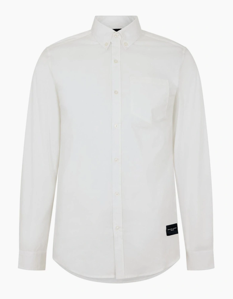 Salvator Collared Neck Long Sleeve Shirt