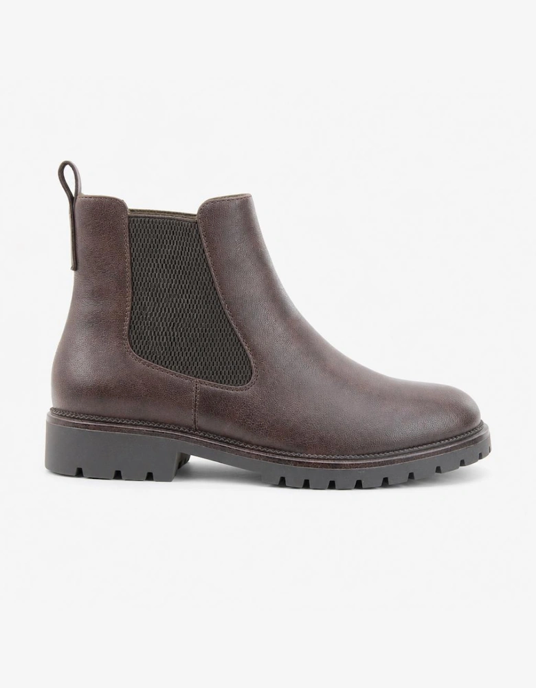 Heavenly Feet BALLY Womens Ankle Boots Chocolate