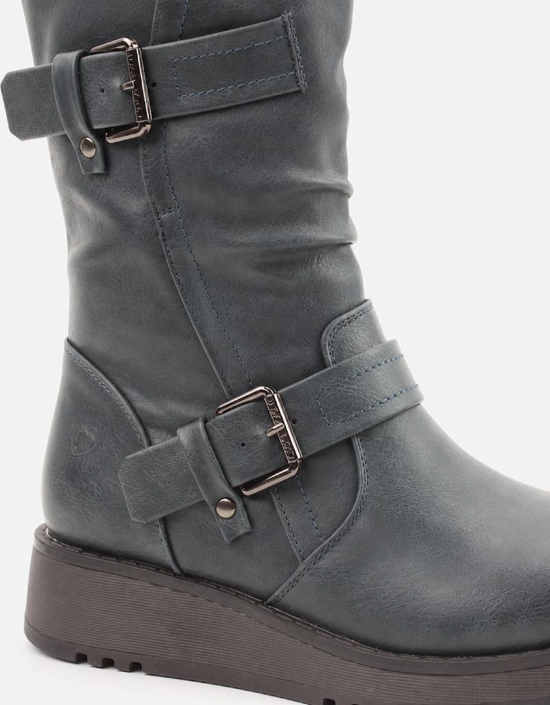 Heavenly Feet HANNAH4 Womens Tall Boots Ocean