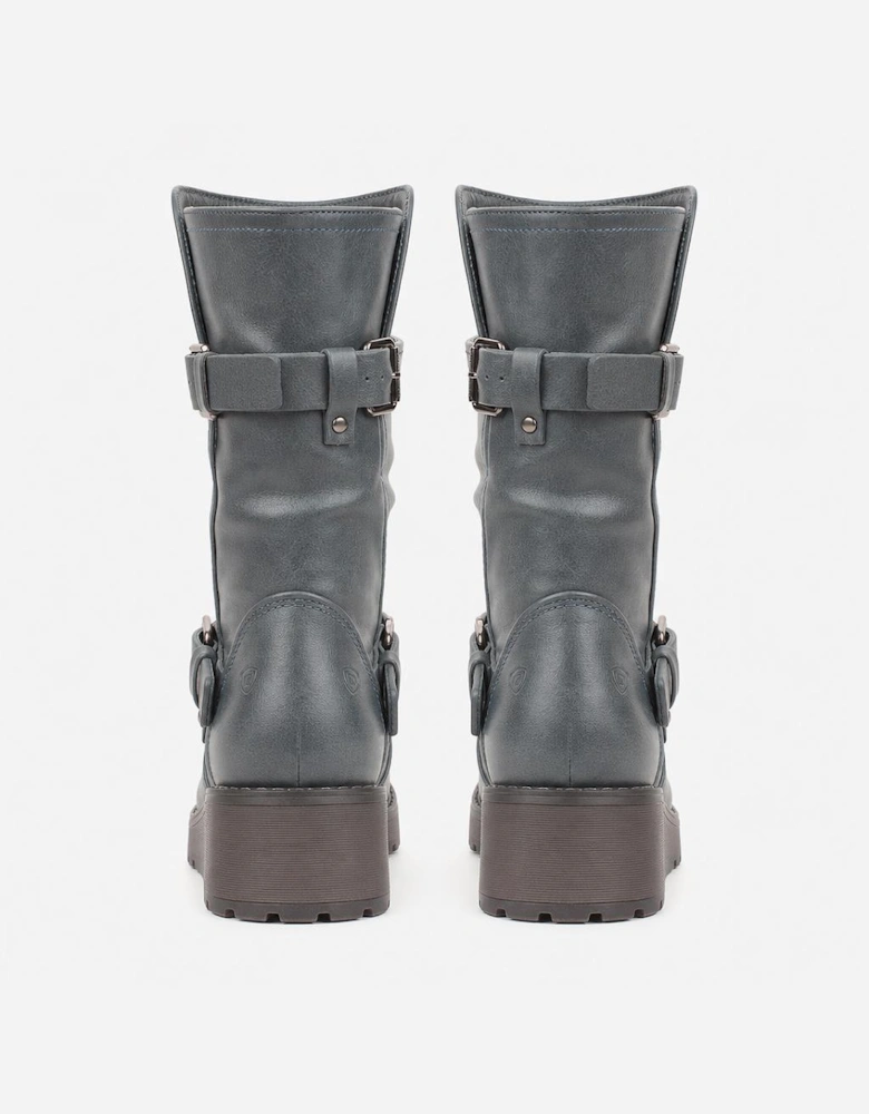 Heavenly Feet HANNAH4 Womens Tall Boots Ocean