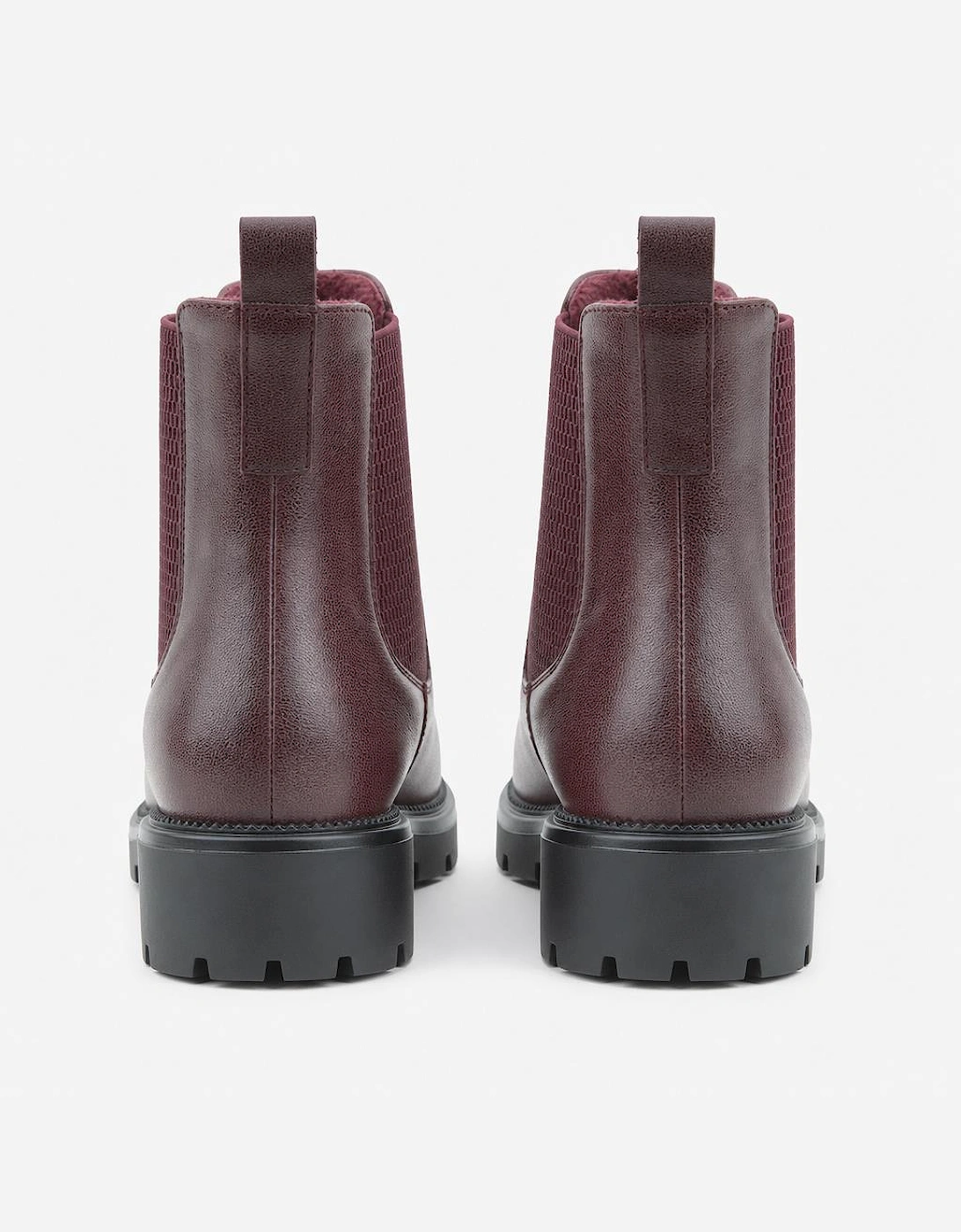 Heavenly Feet BALLY Womens Ankle Boots Burgundy