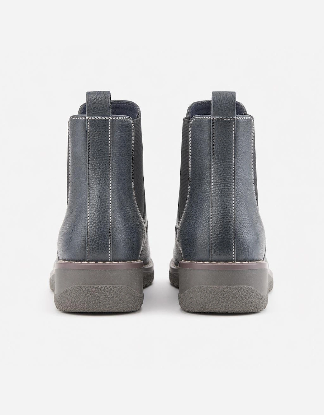 Heavenly Feet MOIRA Womens Ankle Boots Navy