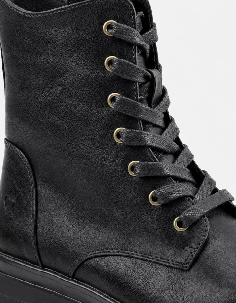 Heavenly Feet KRISSY2 Womens Ankle Boots Black