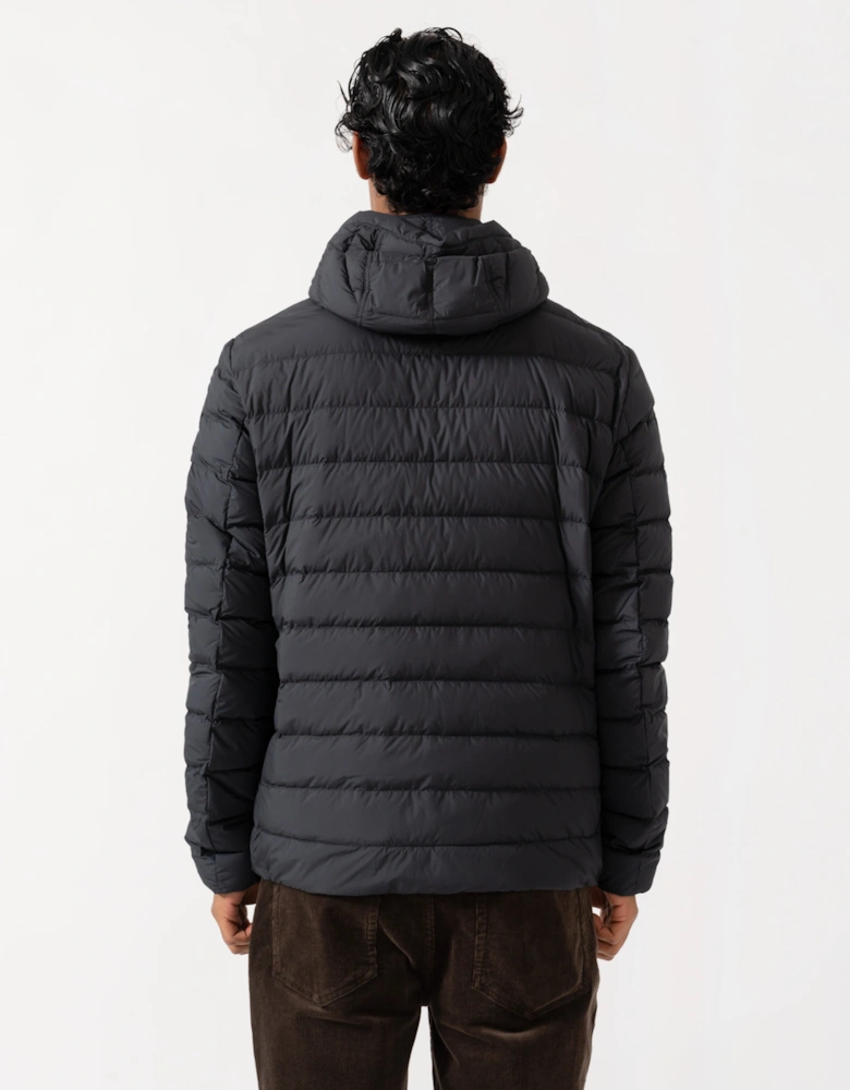 Parajumpers Last Minute Mens Down Jacket with Hood - Black 541