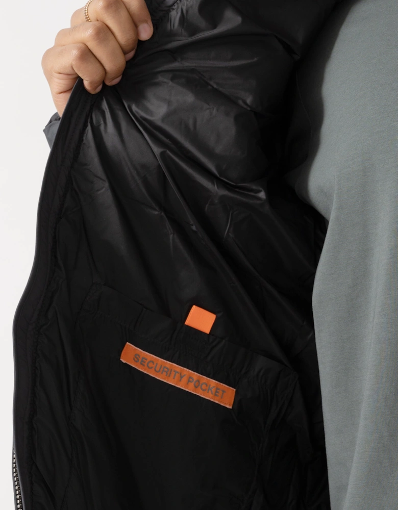 Parajumpers Last Minute Mens Down Jacket with Hood - Black 541