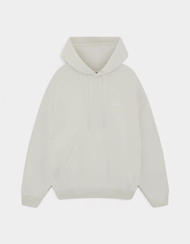 Pilled Mini Logo Hoodie Sand