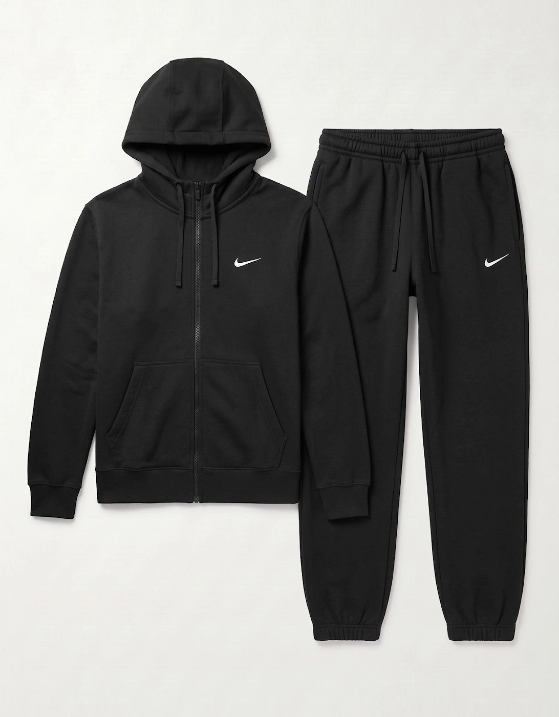 Nike Air Mens Club Fleece Tracksuit Full Set in Black