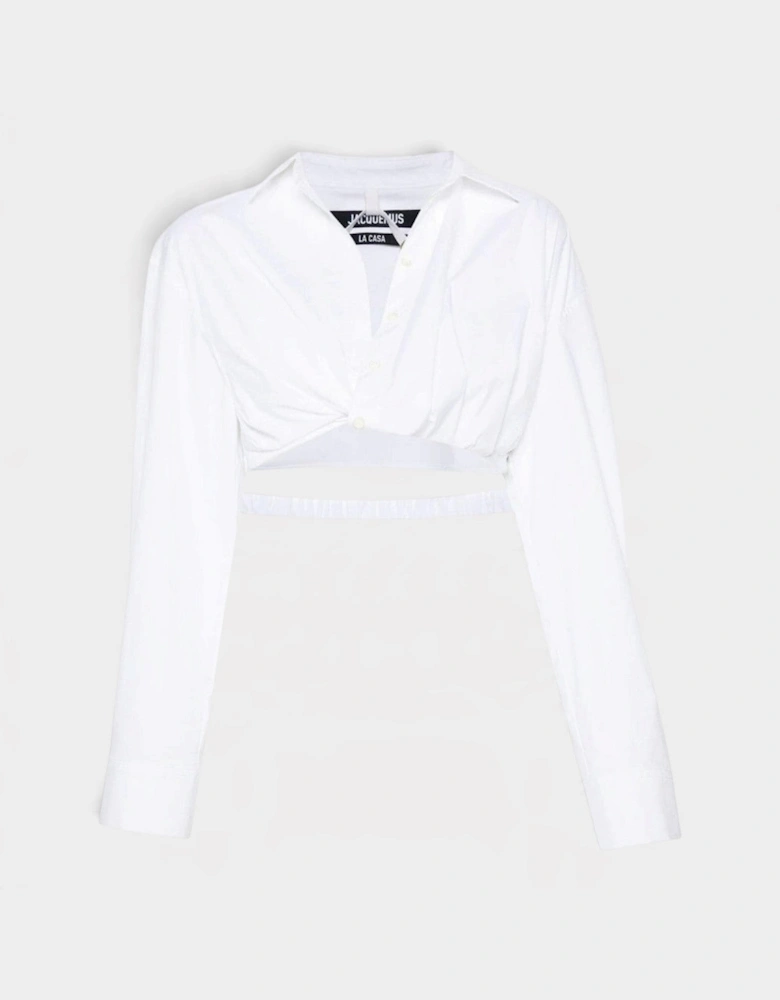 La Chemise Bahia Courte Ivory White