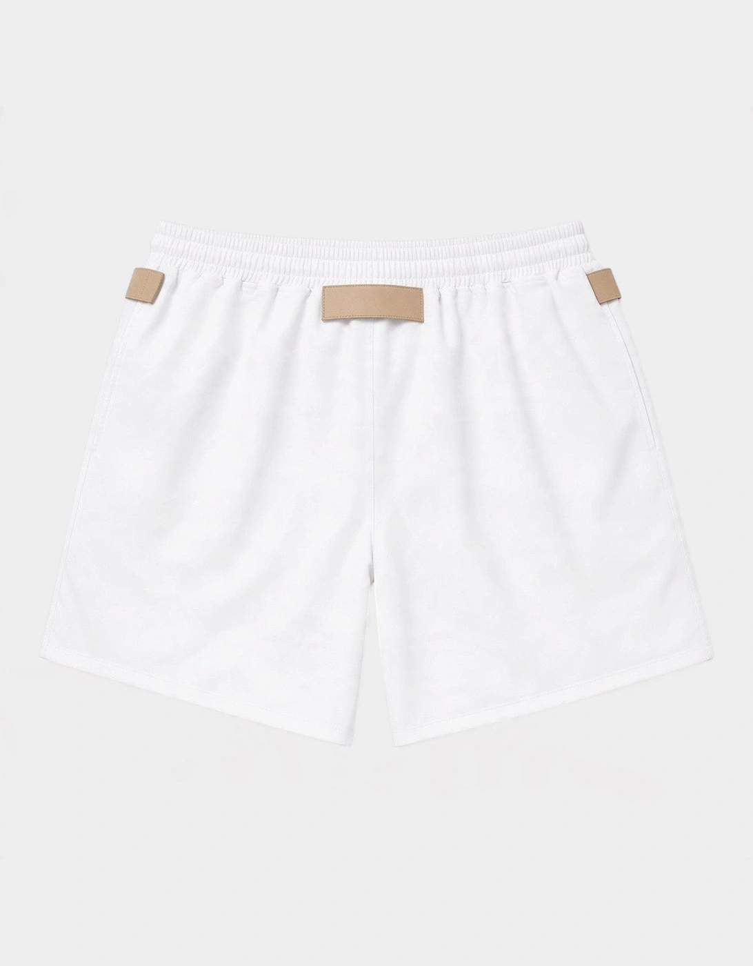 Le Maillot Praia Swim Shorts Beige White