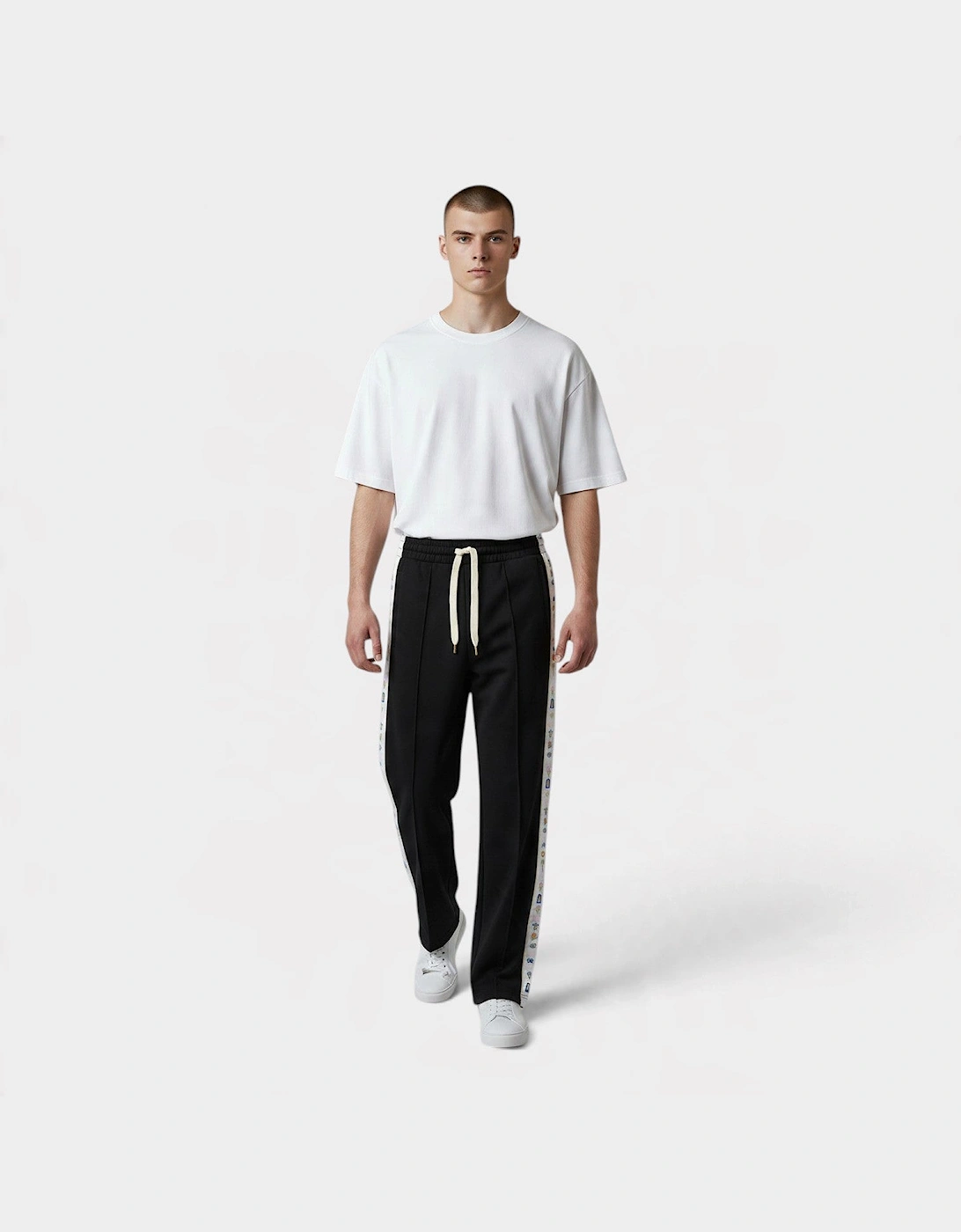 Casa Icons Tape Sweatpants Black