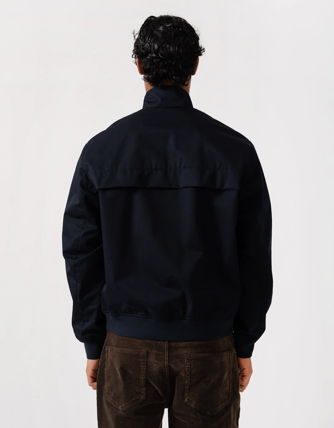 Lacoste Lightweight Water-Repellent Twill Mens Harrington Jacket - Abysm HDE