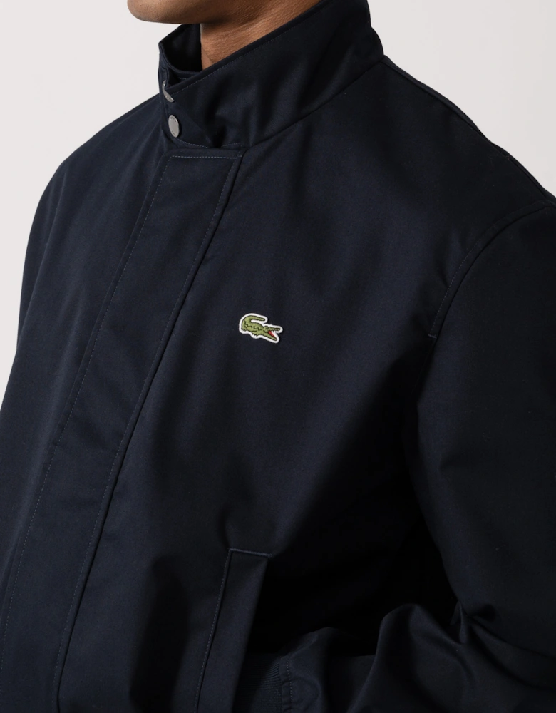 Lacoste Lightweight Water-Repellent Twill Mens Harrington Jacket - Abysm HDE