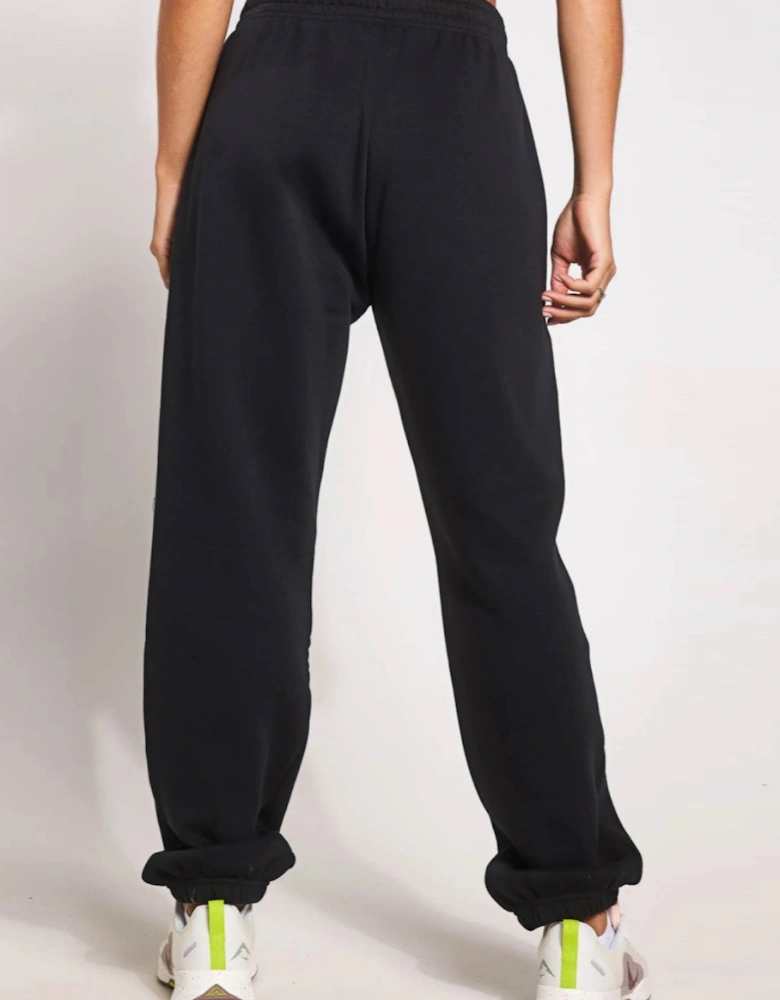 Nike Womens Oversized Phoenix Pullover Hooded Tracksuit in Black