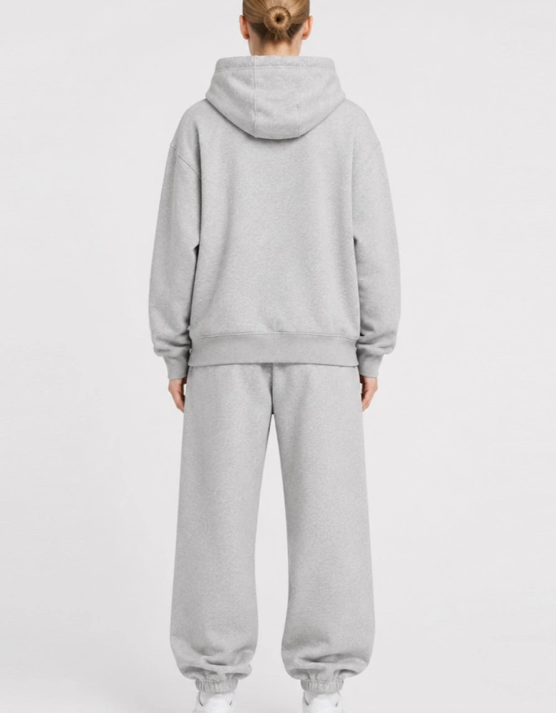 Nike Womens Oversized Phoenix Pullover Hooded Tracksuit in Grey