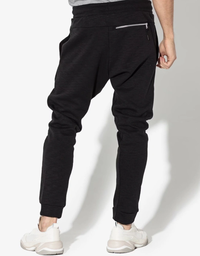 Nike Mens Sportswear Optic Fleece Crewneck Full Tracksuit Set in Black