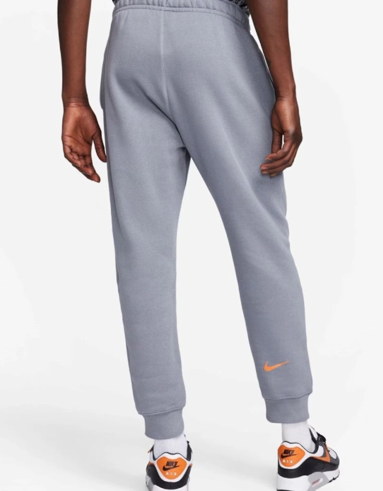 Nike Mens Standard Issue Moto Overhead Full Tracksuit Set in Grey