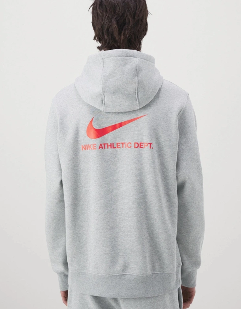 Nike Mens Athletic Fleece Cargo Full Tracksuit Set in Grey