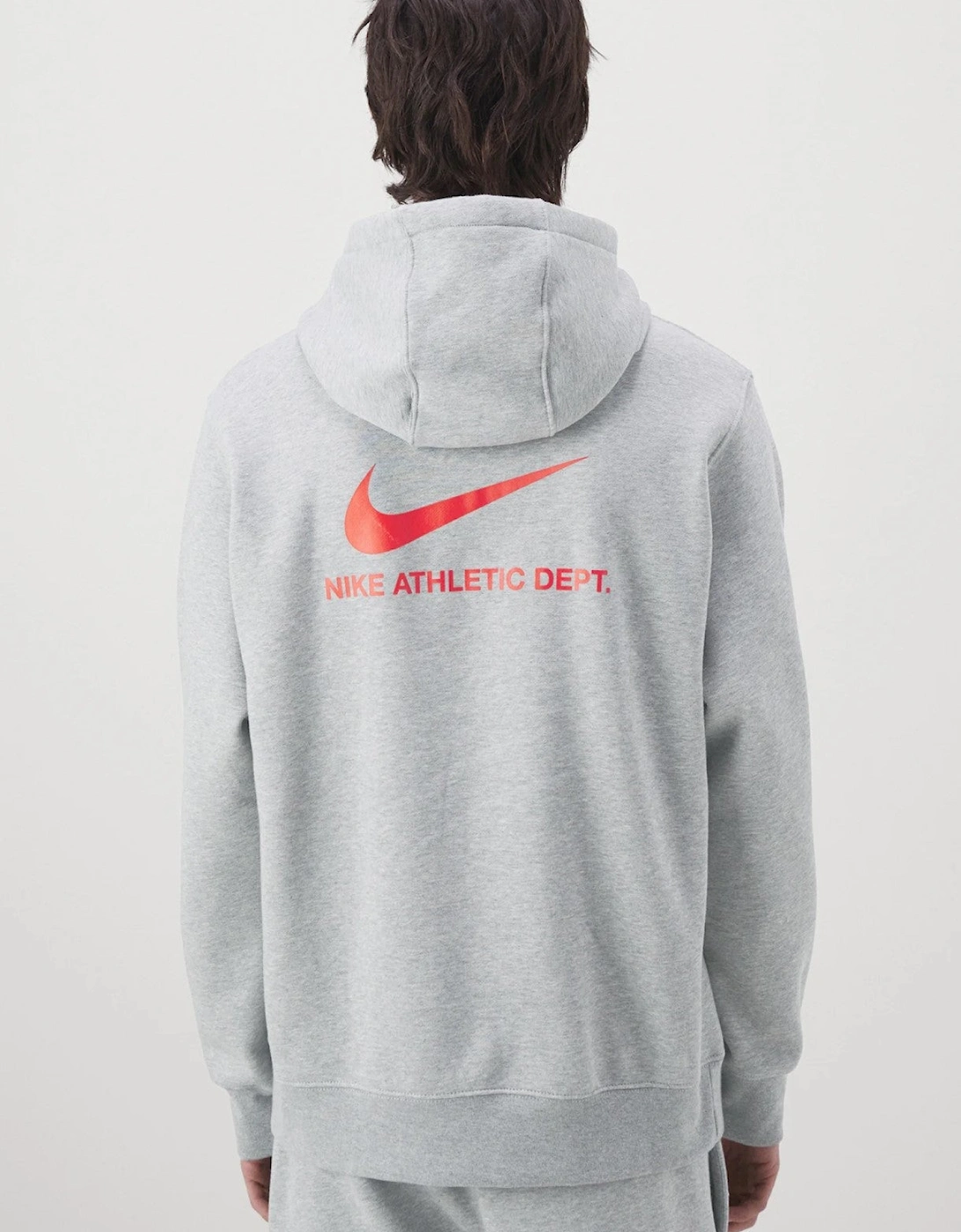 Nike Mens Athletic Fleece Cargo Full Tracksuit Set in Grey