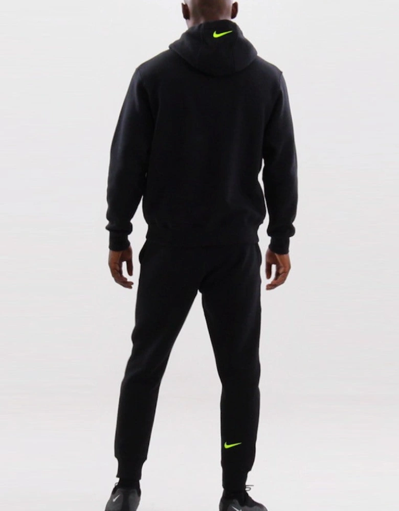 Nike Mens Standard Issue Moto Overhead Full Tracksuit Set in Black